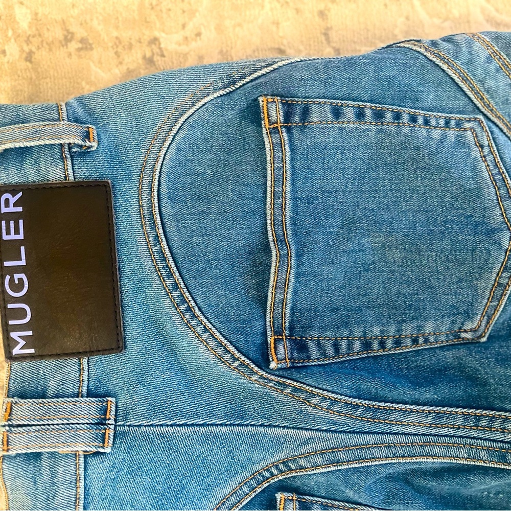 Mugler Spiral Jeans
